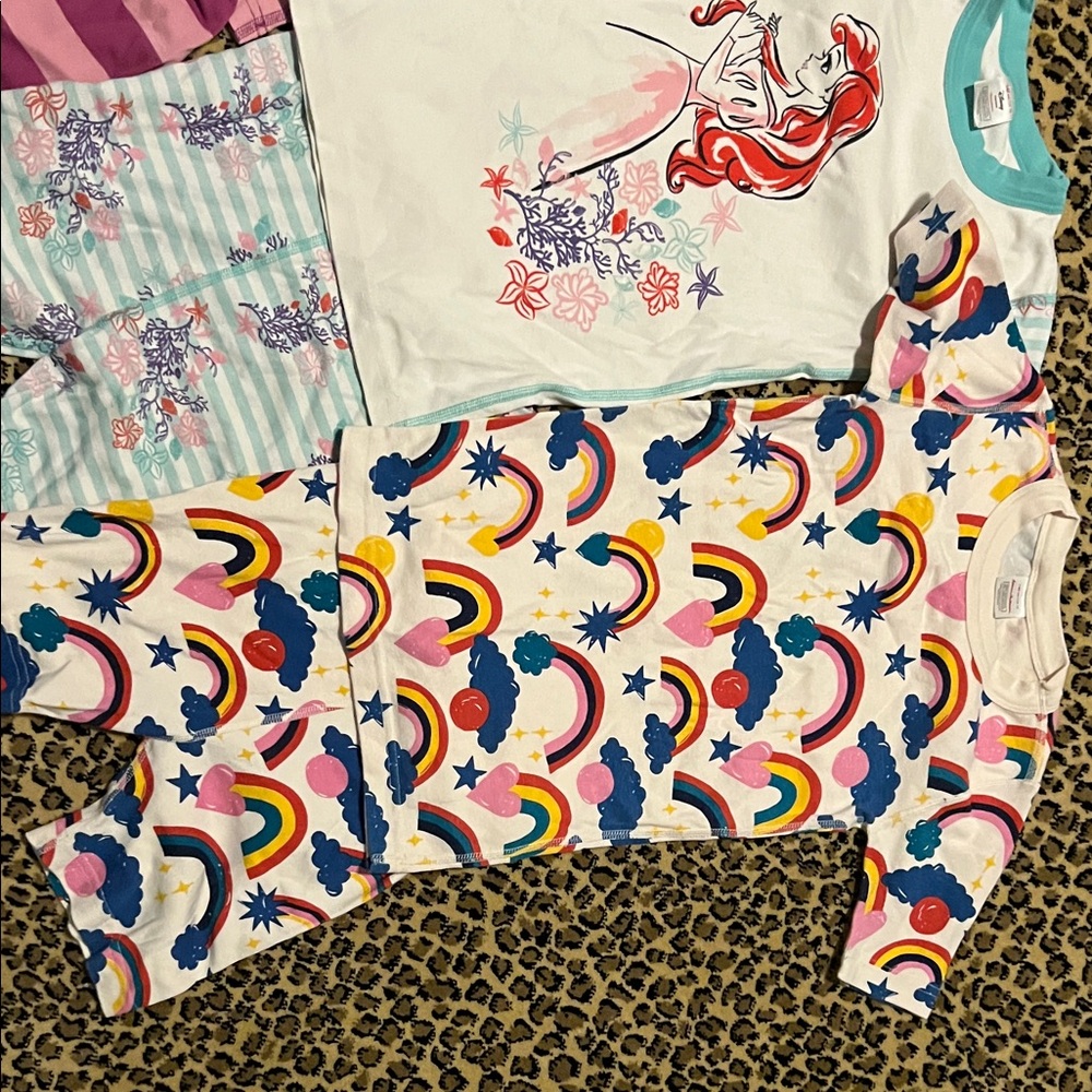 Hanna Andersson girls size 10 pajama set - Picture 6 of 9